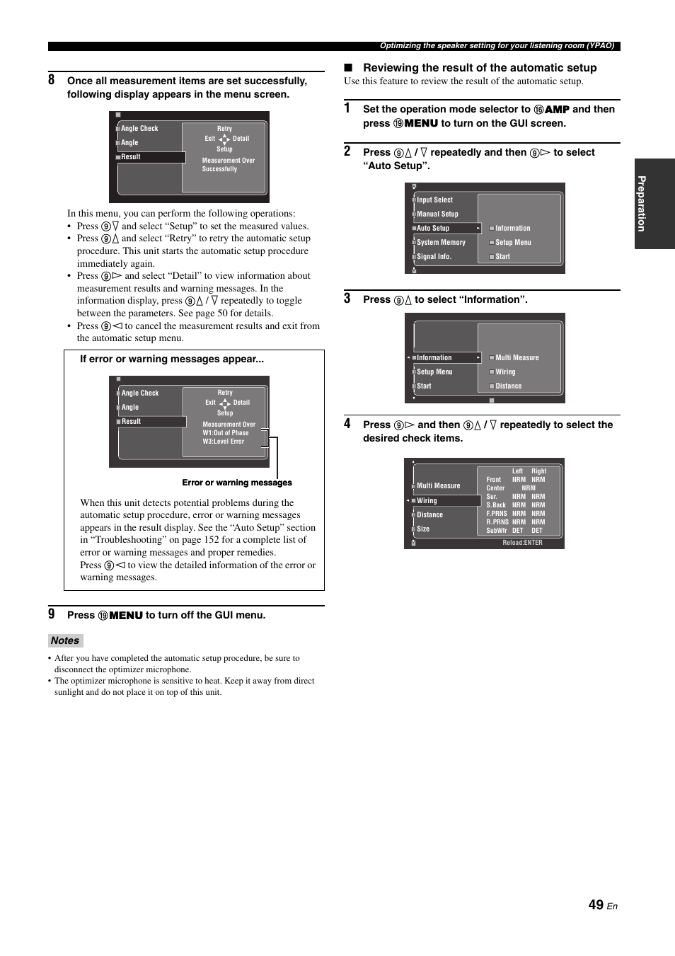 Yamaha RX-Z11 User Manual | Page 49 / 177