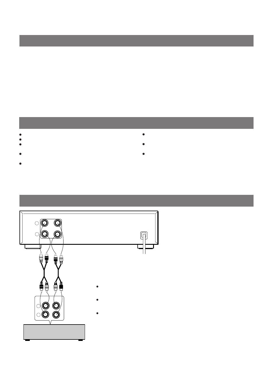 English, Features, Connections | Features table of contents | Yamaha YHT KX-493 User Manual | Page 4 / 18