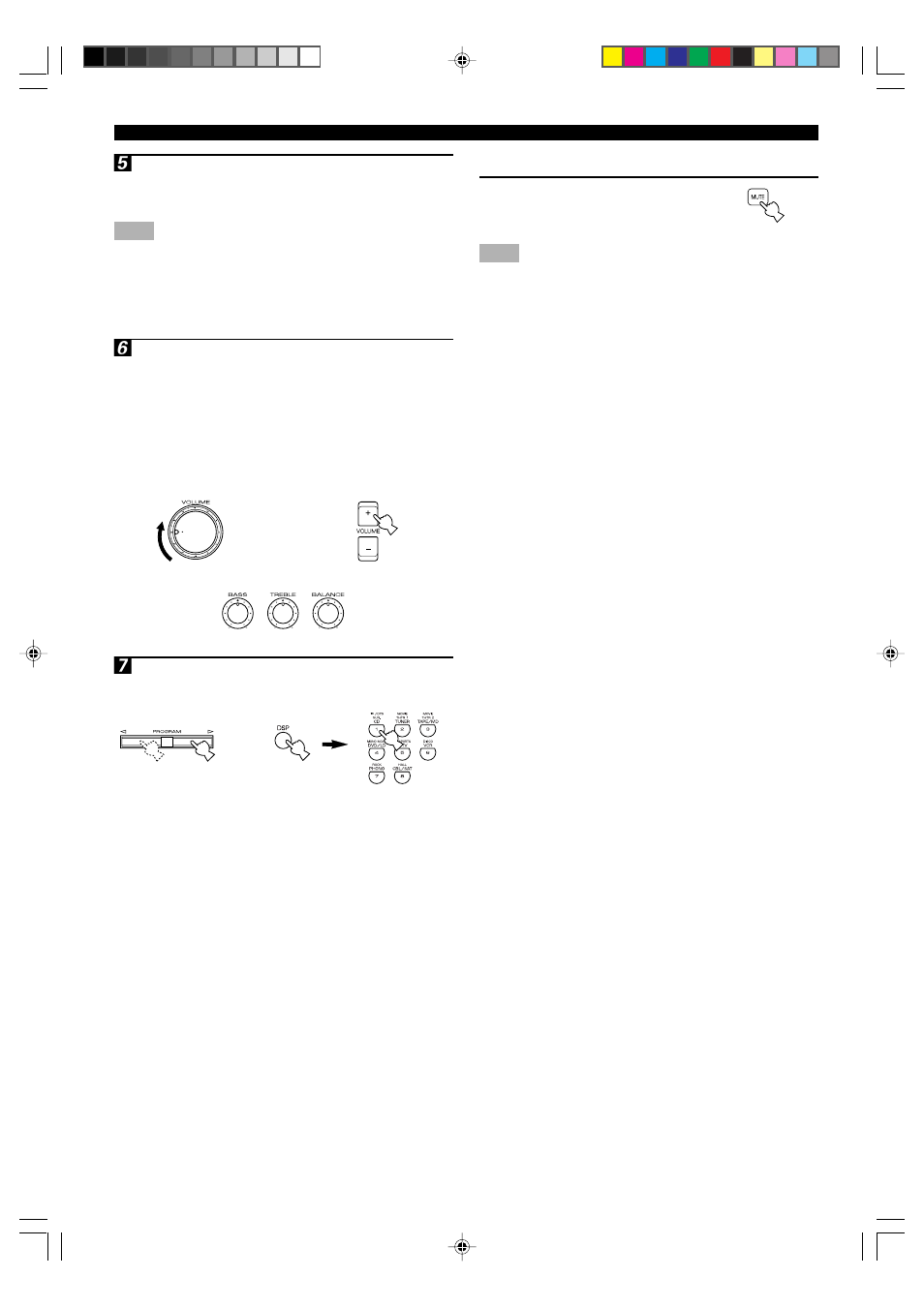 When you have finished using this unit, Bgv (background video) function | Yamaha RX-V596RDS User Manual | Page 24 / 70