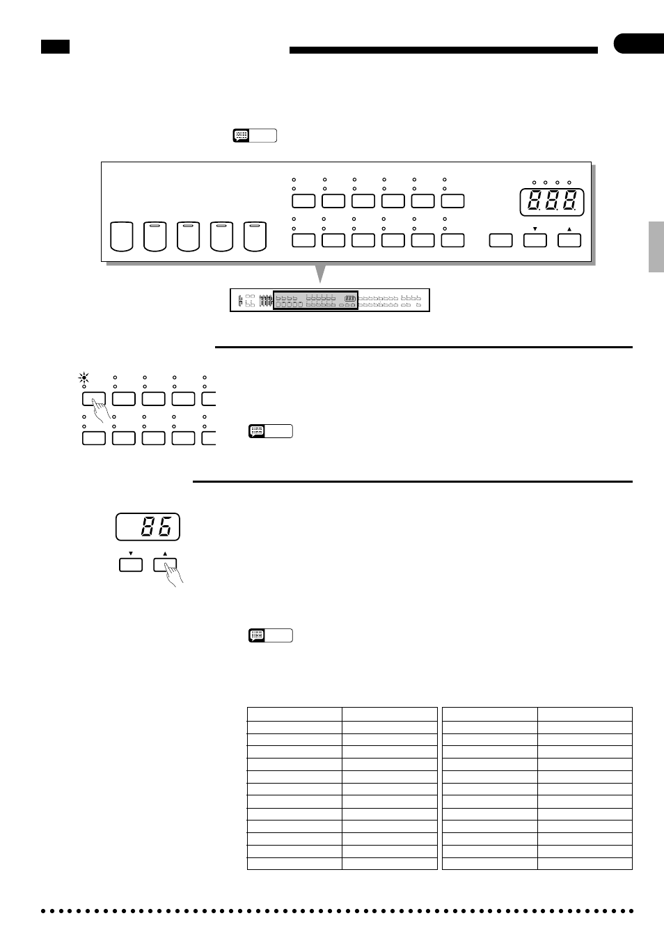 Accompaniment, Tempo control, Style selection | Suggested tempos | Yamaha CVP-49 User Manual | Page 21 / 56