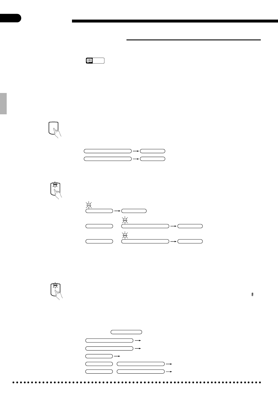18 accompaniment, Starting the accompaniment, Synchronized start | Start with an introduction, Straight start | Yamaha CVP-49 User Manual | Page 22 / 56