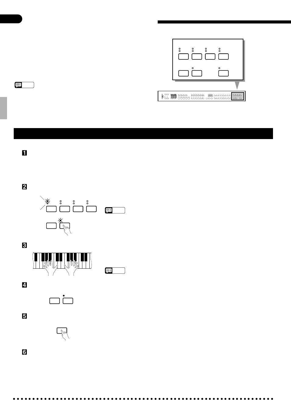 Easy one-pass recording & playback | Yamaha CVP-49 User Manual | Page 28 / 56
