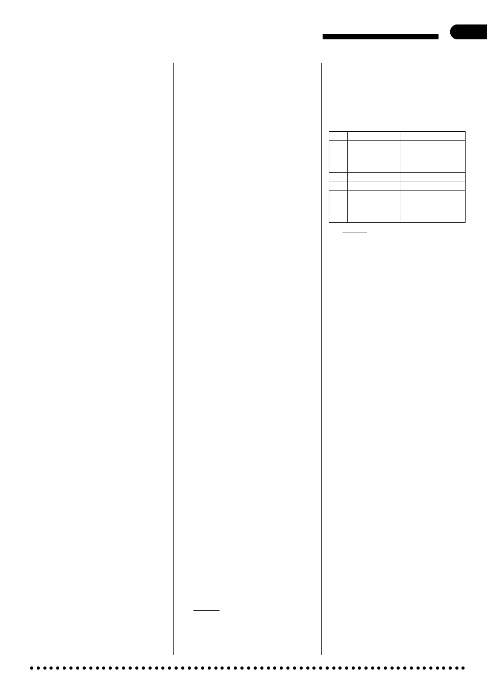 Donées midi/formato de datos midi, Viii, Registered/non-regis- tered parameter number | Program change, Pitch bender, System realtime messages, System exclusive messages | Yamaha CVP-49 User Manual | Page 49 / 56