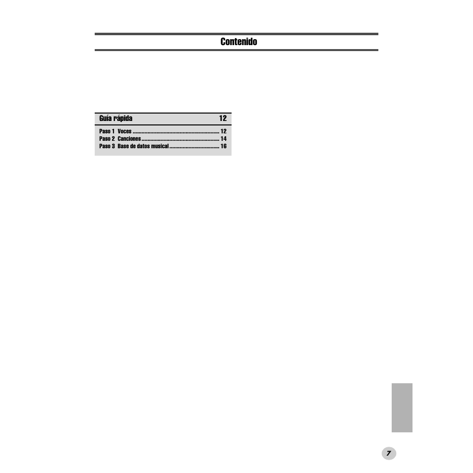 Yamaha DGX200 User Manual | Page 7 / 100