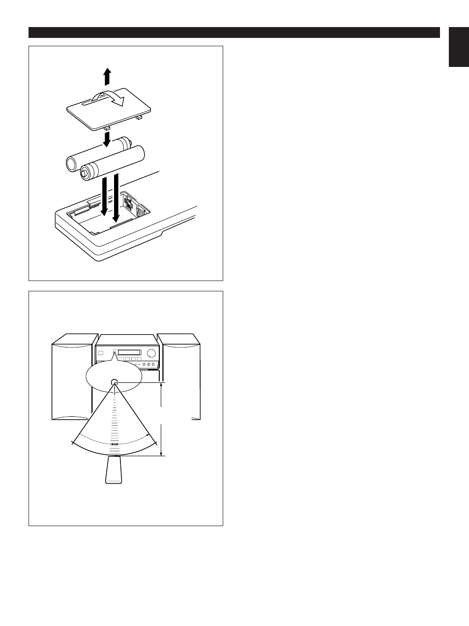 Proper use of the remote control transmitter | Yamaha CC-50 User Manual | Page 11 / 48