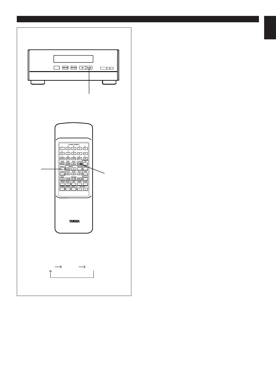 Repeat play, E-21 english, Compact disc player operation | Repeat play modes, Cd player, Off s rep f rep, Press the play/pause button | Yamaha CC-50 User Manual | Page 23 / 48