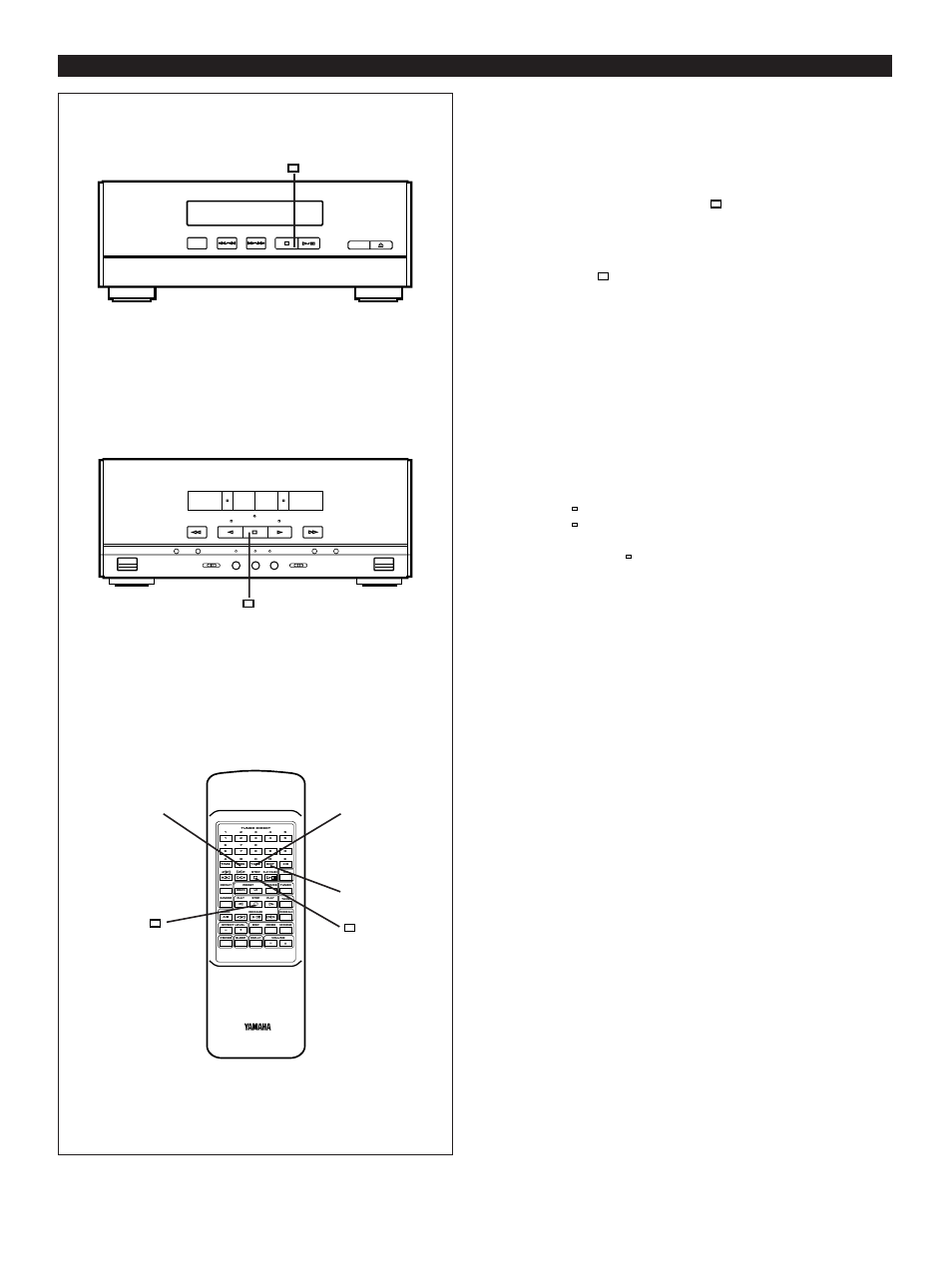 E-34 recording a compact disc, Cd player tape deck, Follow steps 1–5 on the previous page | Press the program button, Press the tape button. “ap a | Yamaha CC-50 User Manual | Page 36 / 48