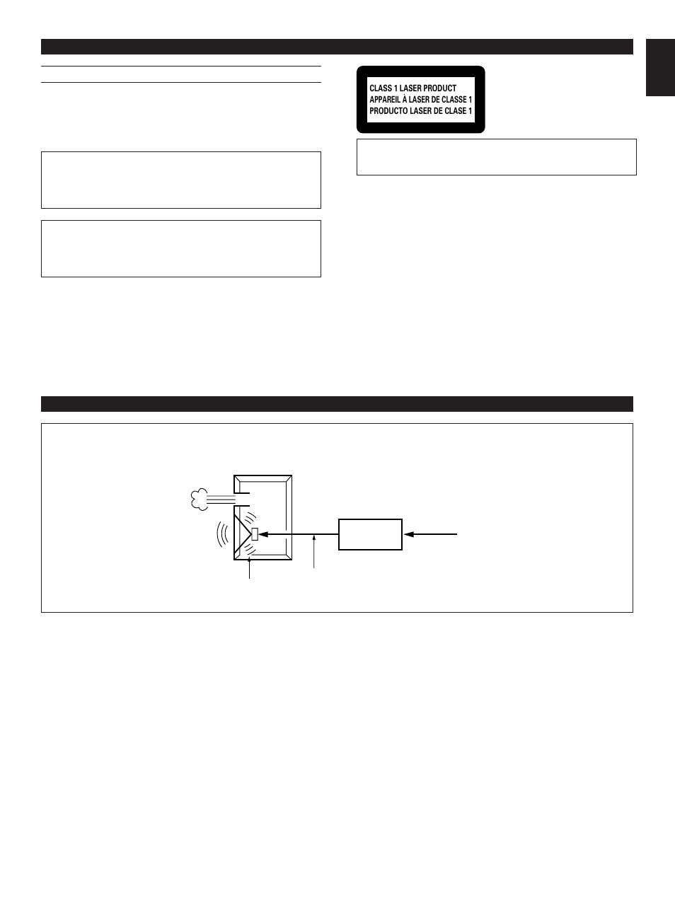 Active servo technology, E-3 english, Precautions: read this before operating your unit | Yamaha CC-50 User Manual | Page 5 / 48