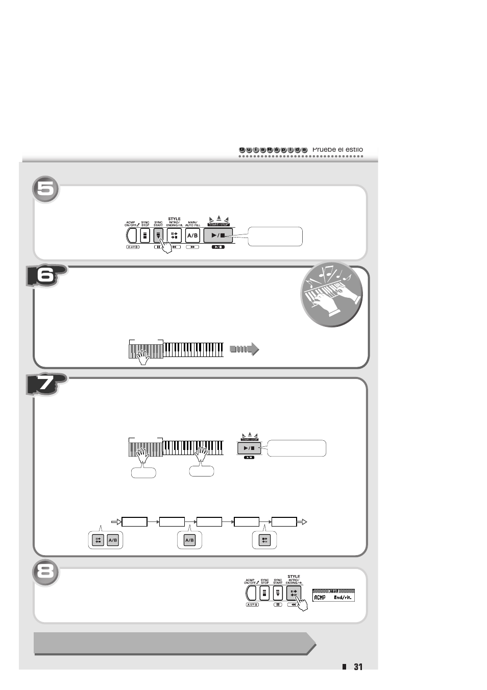 U é b e | Yamaha Portable Entertainment Station PSR-K1 User Manual | Page 31 / 104