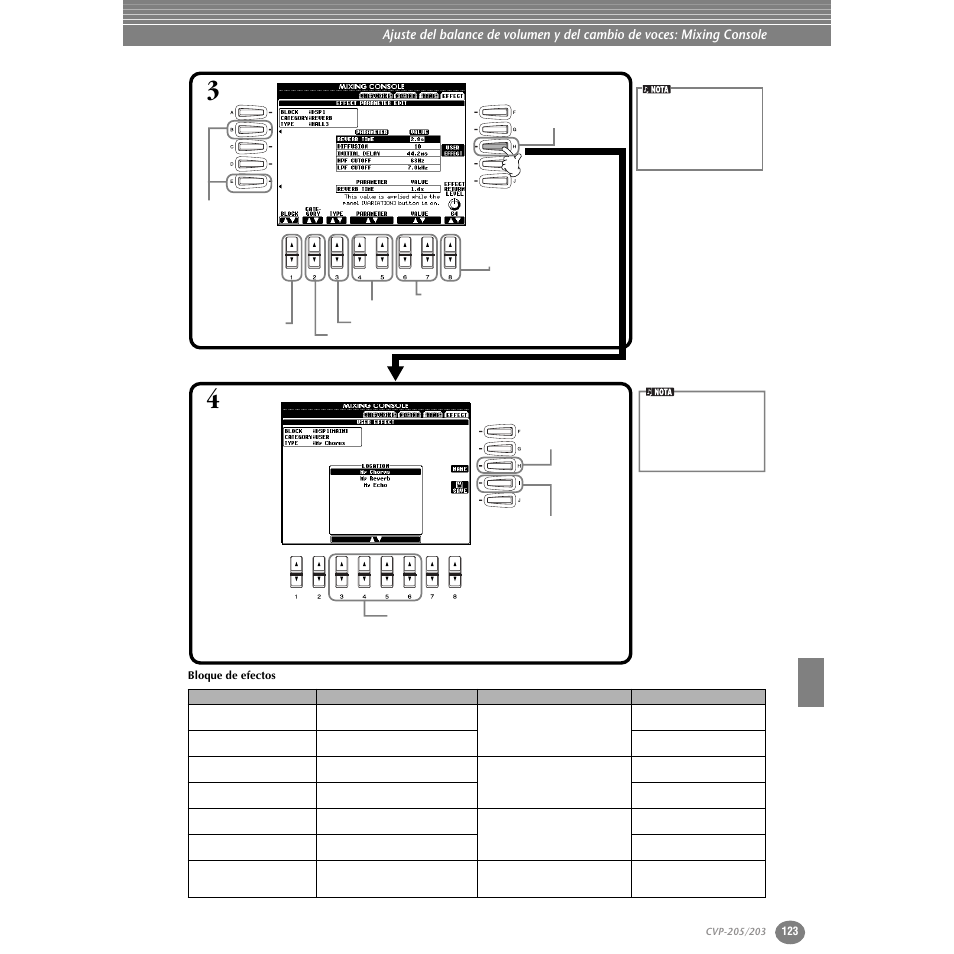 Yamaha Clavinova CVP-203 User Manual | Page 123 / 169