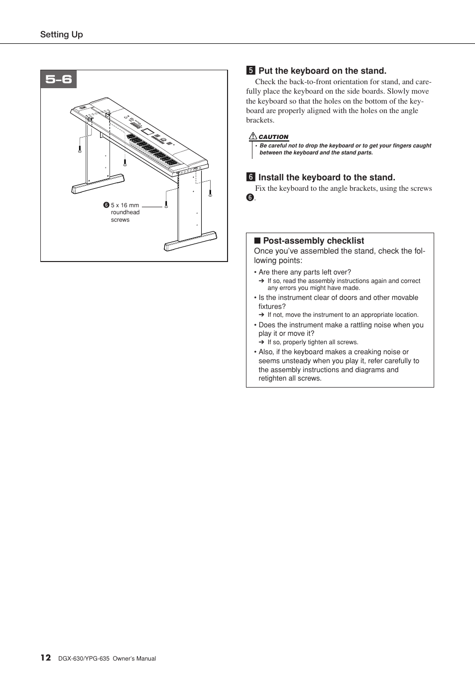 Yamaha YPG-635 User Manual | Page 12 / 154