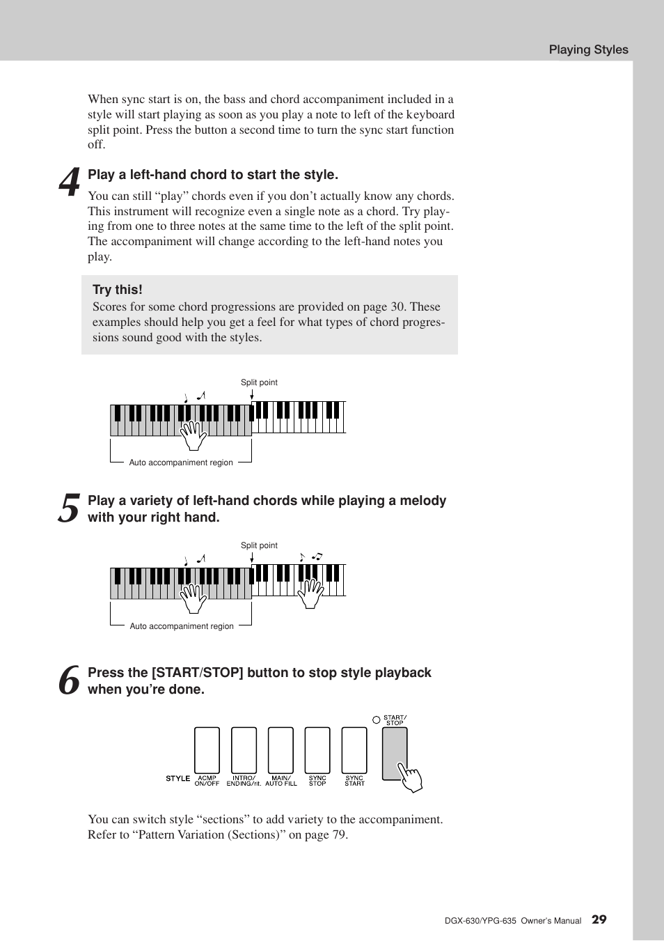 Yamaha YPG-635 User Manual | Page 29 / 154