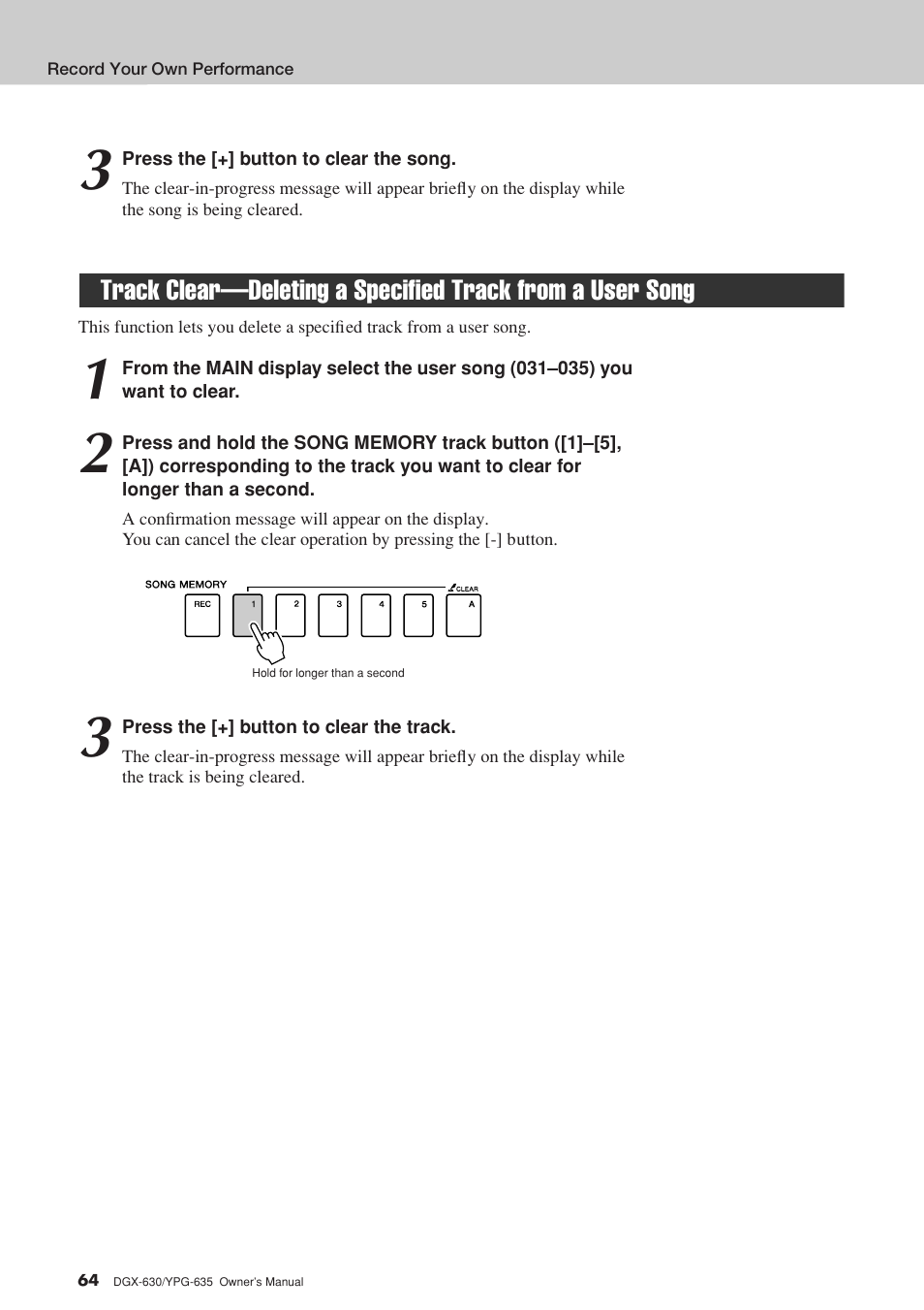 Yamaha YPG-635 User Manual | Page 64 / 154