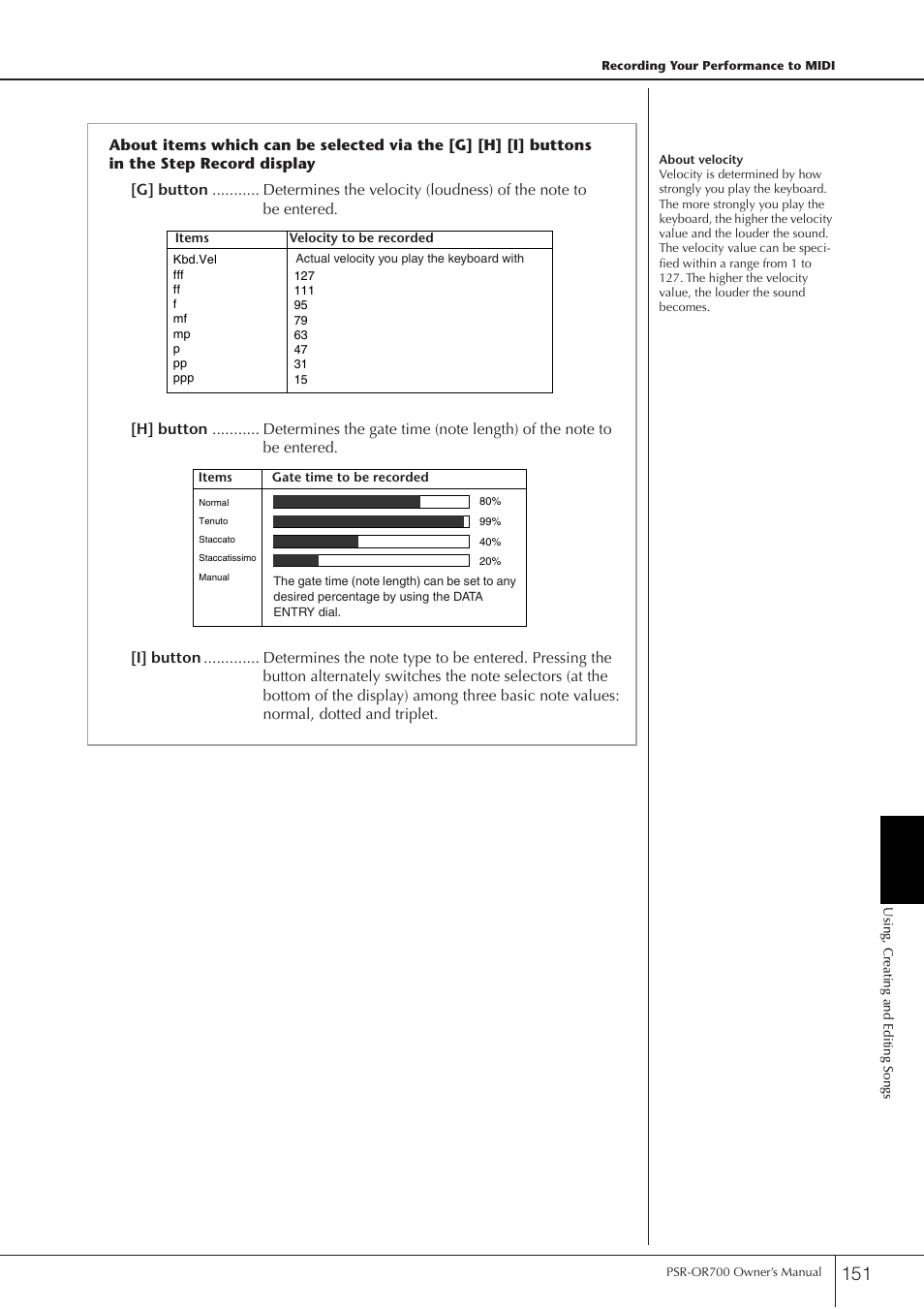 Yamaha PORTATONE PSR-OR700 User Manual | Page 151 / 196