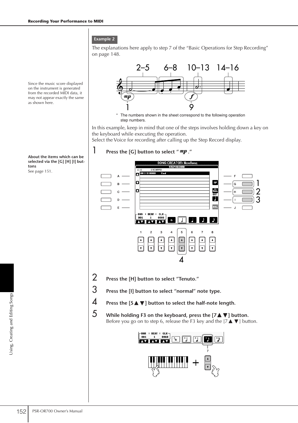 Yamaha PORTATONE PSR-OR700 User Manual | Page 152 / 196