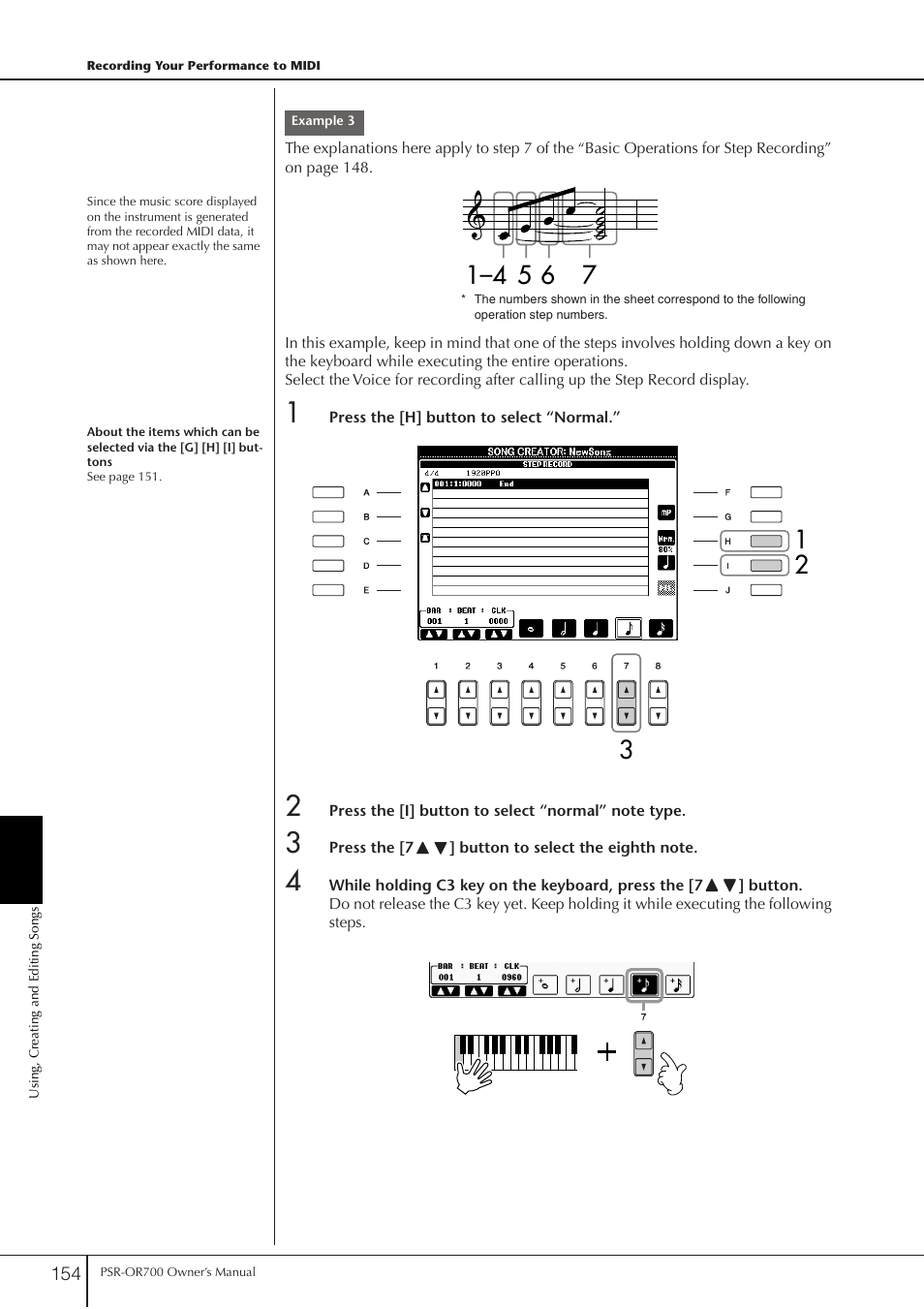 Yamaha PORTATONE PSR-OR700 User Manual | Page 154 / 196