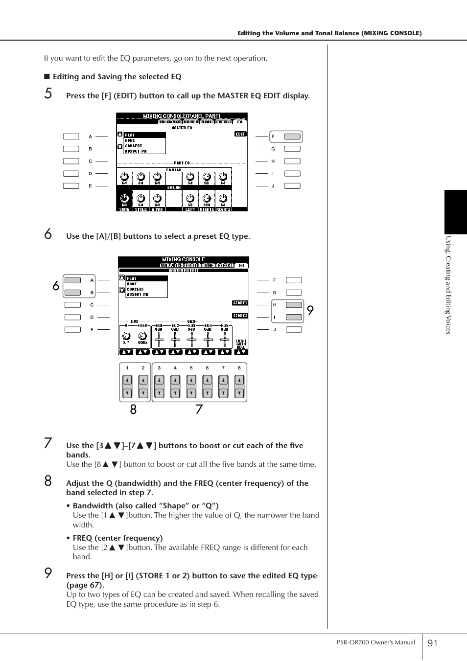Yamaha PORTATONE PSR-OR700 User Manual | Page 91 / 196