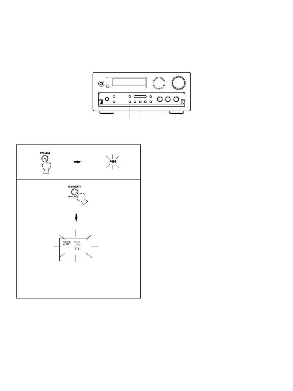 Automatic preset tuning | Yamaha RX-V10 User Manual | Page 26 / 39