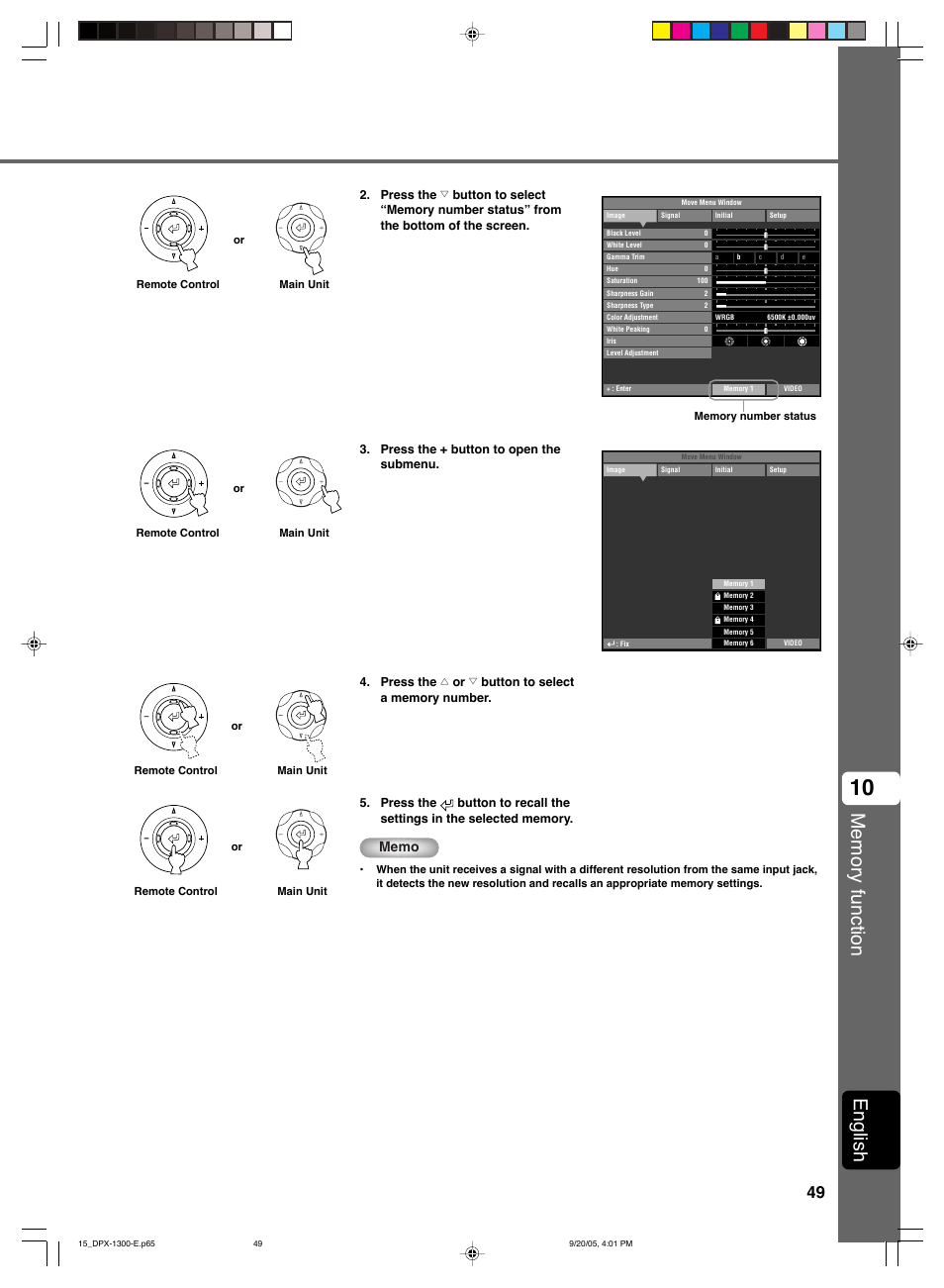 English | Yamaha DPX-1300 User Manual | Page 53 / 70