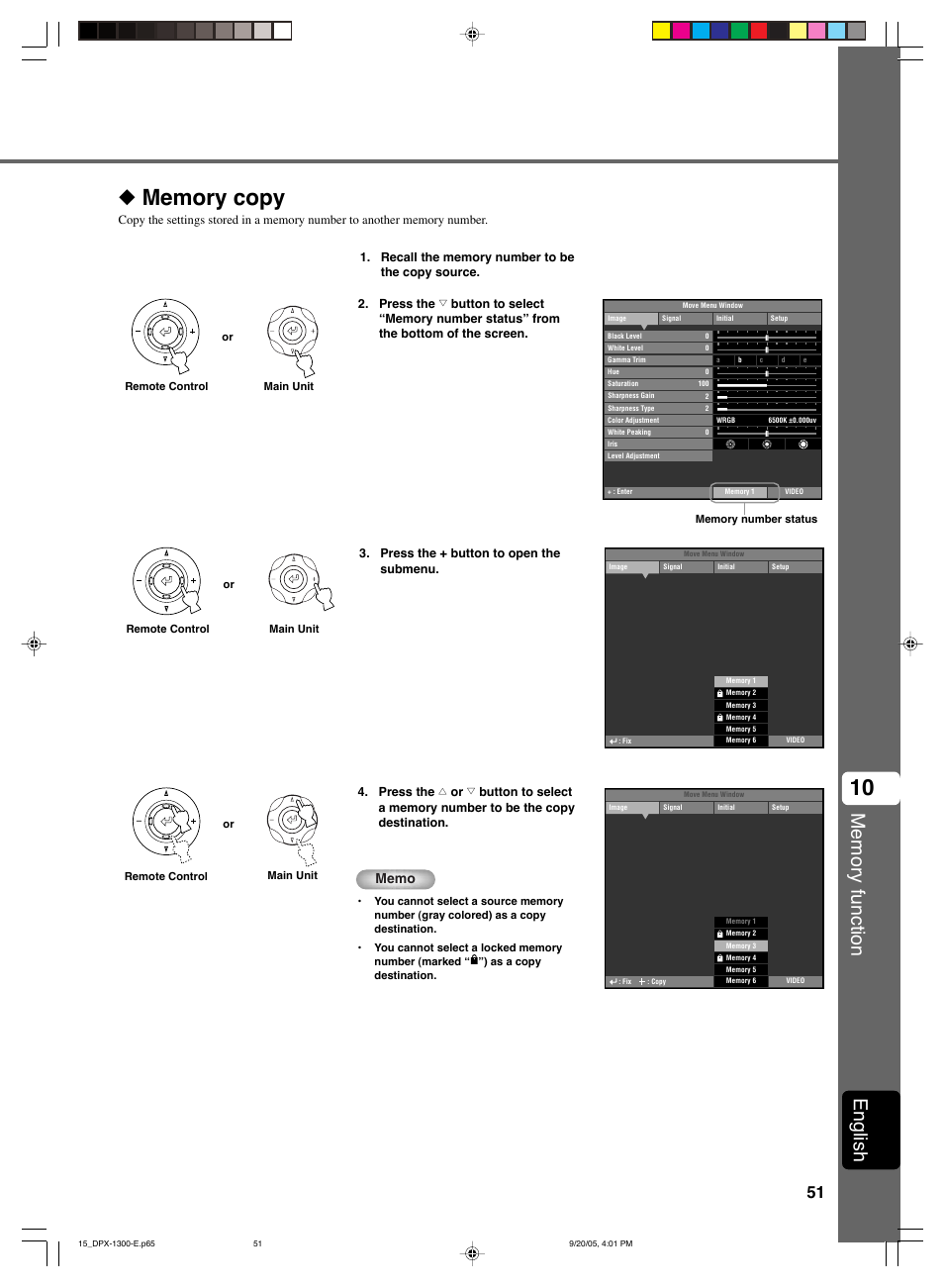 English | Yamaha DPX-1300 User Manual | Page 55 / 70