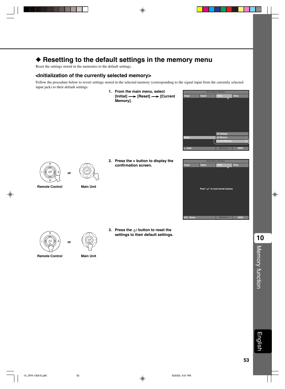 English | Yamaha DPX-1300 User Manual | Page 57 / 70