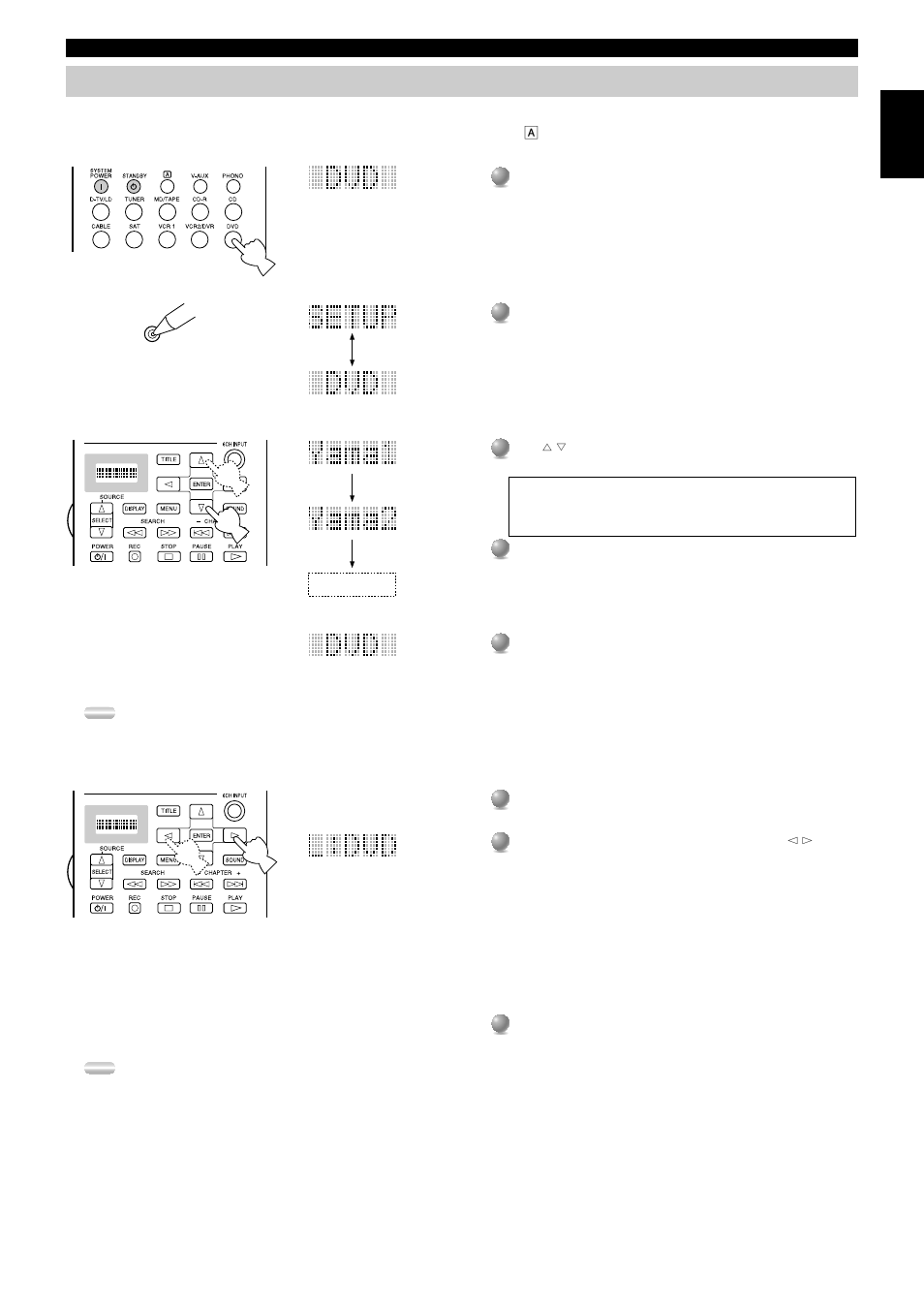 Yamaha RXV3000RDS User Manual | Page 53 / 78