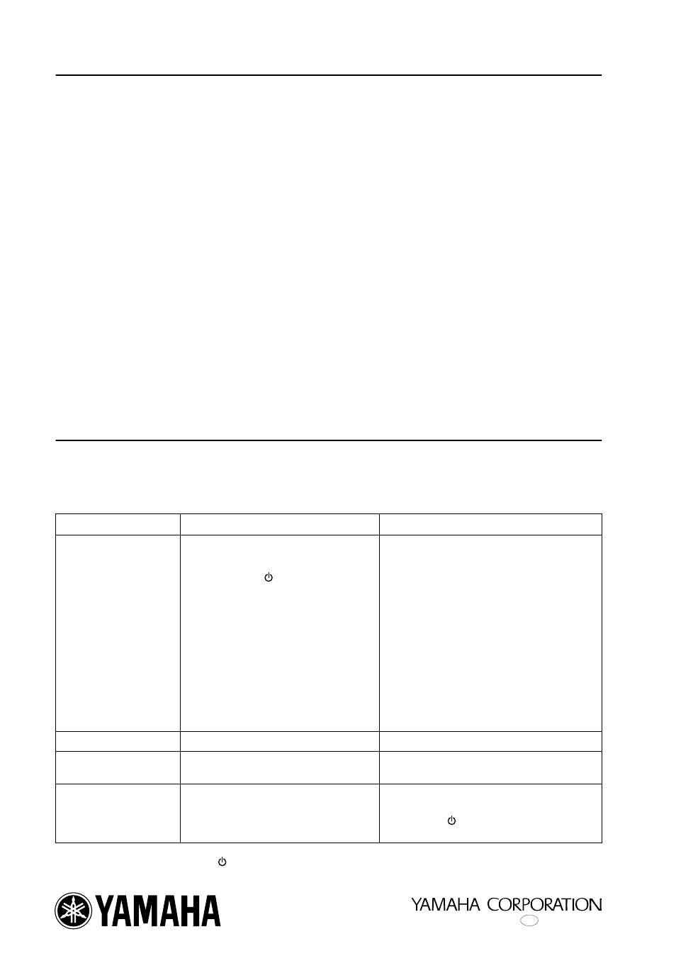 Fiche technique, En cas de problème | Yamaha YST-MS28 User Manual | Page 7 / 7