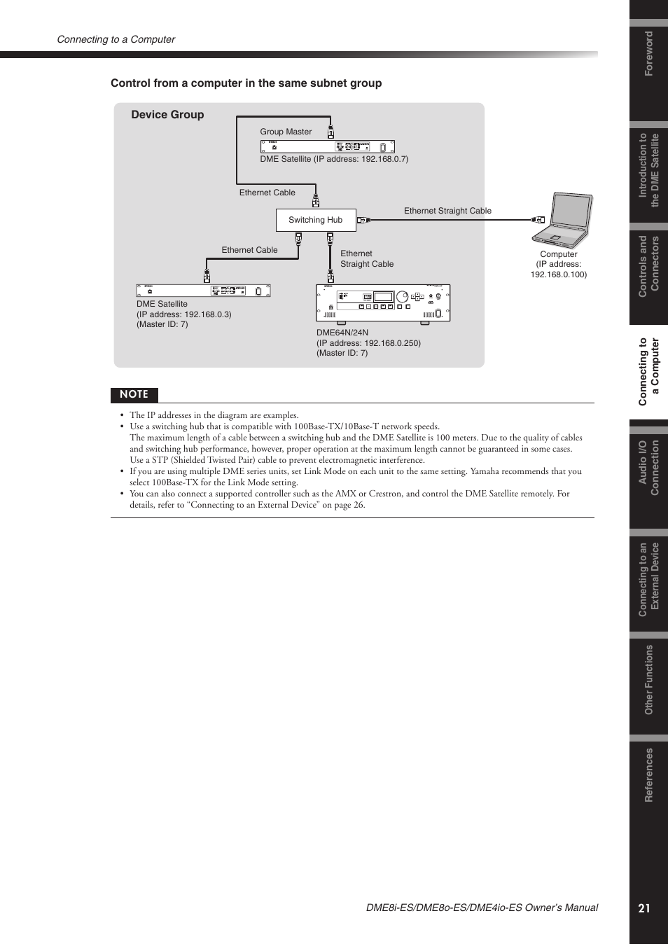 Yamaha DME8o-ES User Manual | Page 21 / 48