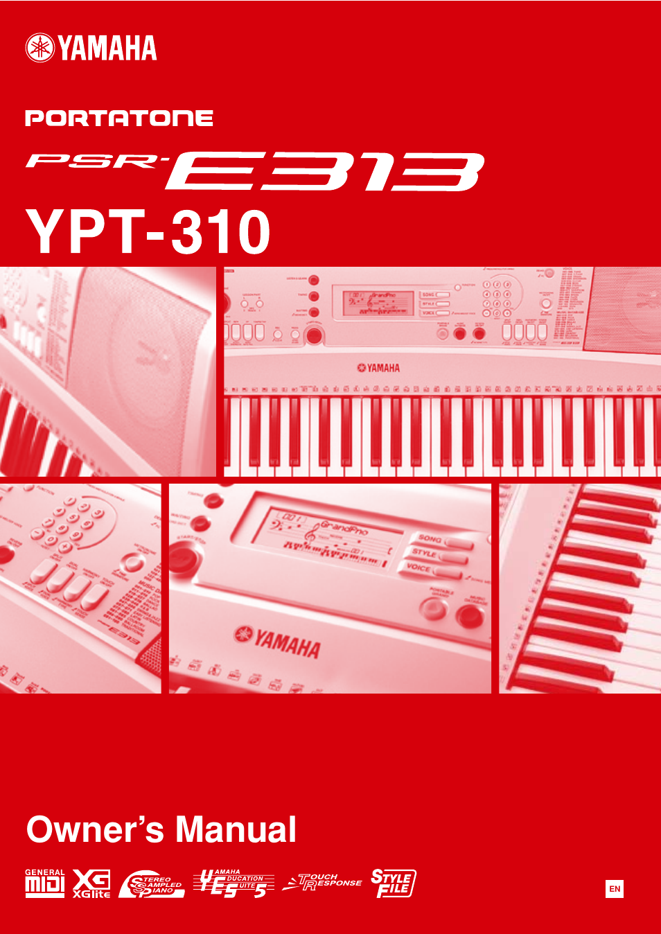 Yamaha YPT-310 User Manual | 90 pages