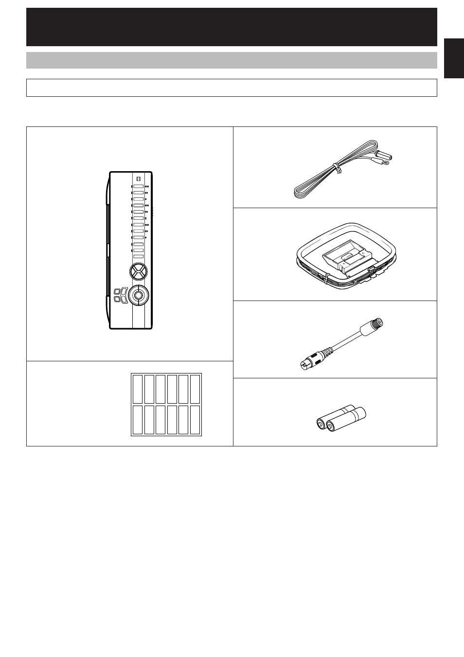 Getting started, Unpacking | Yamaha RX-V995 User Manual | Page 11 / 88