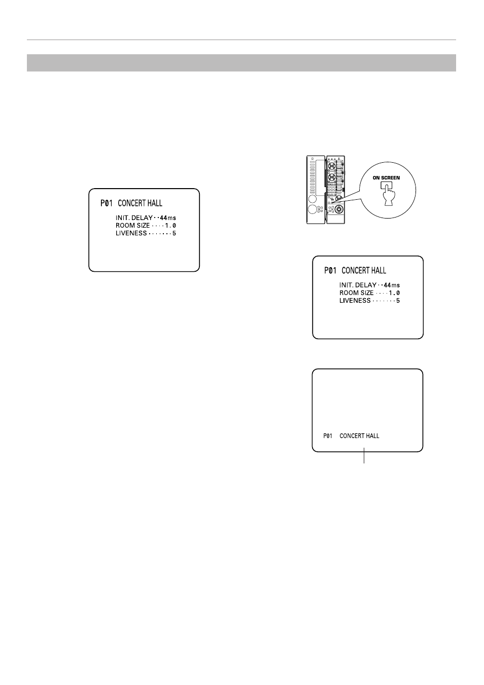 On screen display, Selecting a type of display | Yamaha RX-V995 User Manual | Page 32 / 88