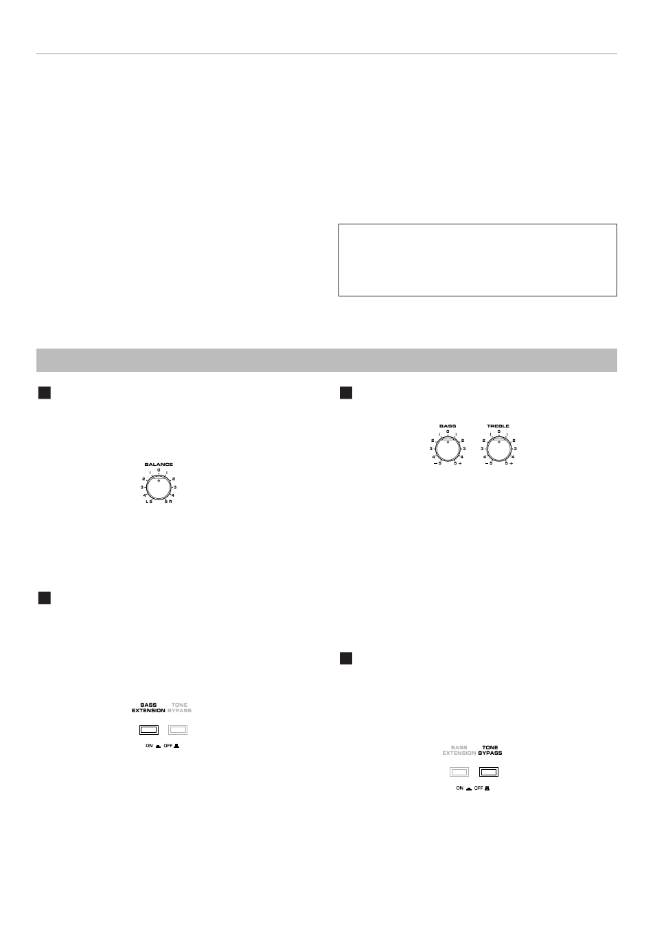 Sound control, Adjusting the balance control, Using the bass extension button | Adjusting the bass and treble controls, Using the tone bypass button, For china, singapore and general models only | Yamaha RX-V995 User Manual | Page 46 / 88