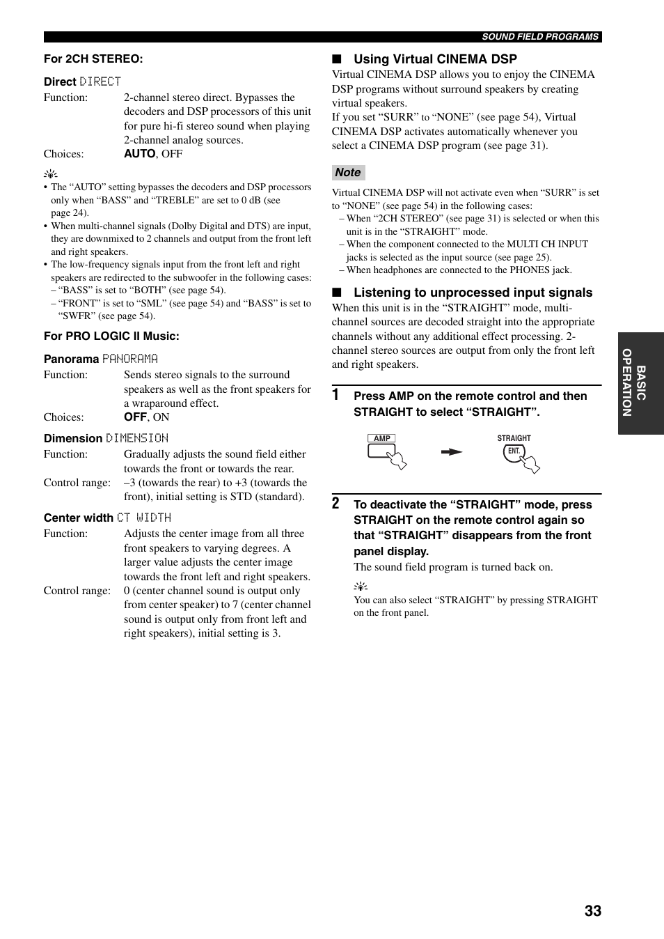 Yamaha HTR-5930 User Manual | Page 37 / 74