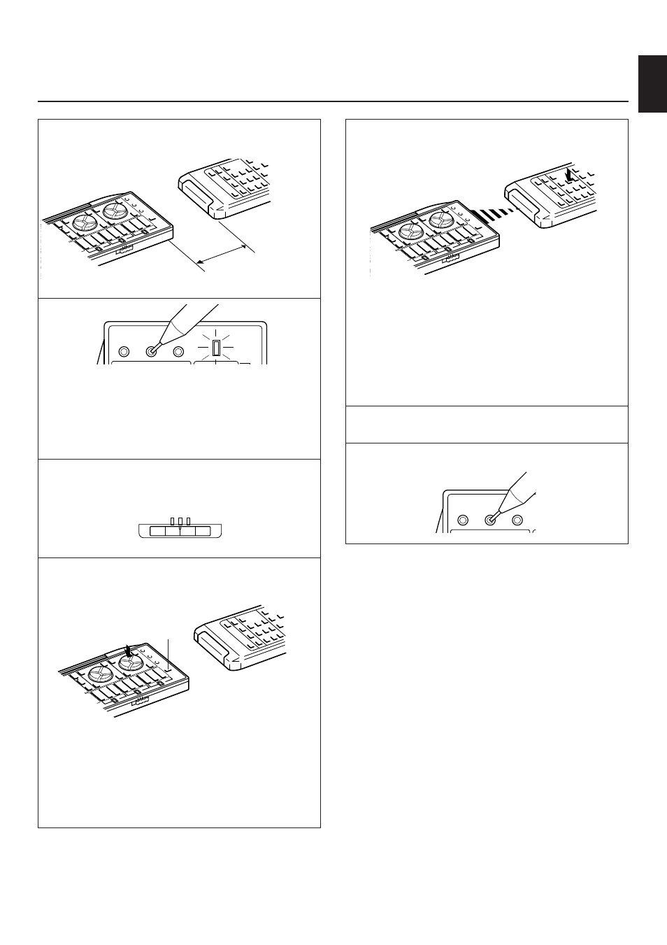 Learning a new function, English, Repeat step 3–5 to store more functions | Lights up | Yamaha RX-V692 RX-V592 User Manual | Page 45 / 51