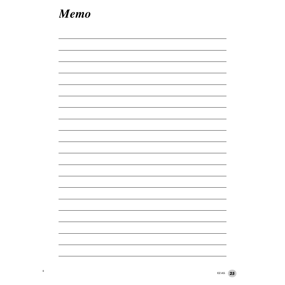 Yamaha 2 EZ-AG User Manual | Page 25 / 36