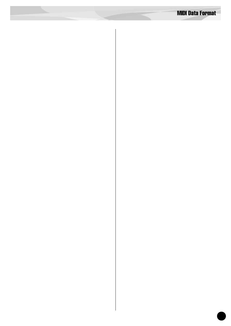 Midi data format | Yamaha PLG100-XG User Manual | Page 29 / 42