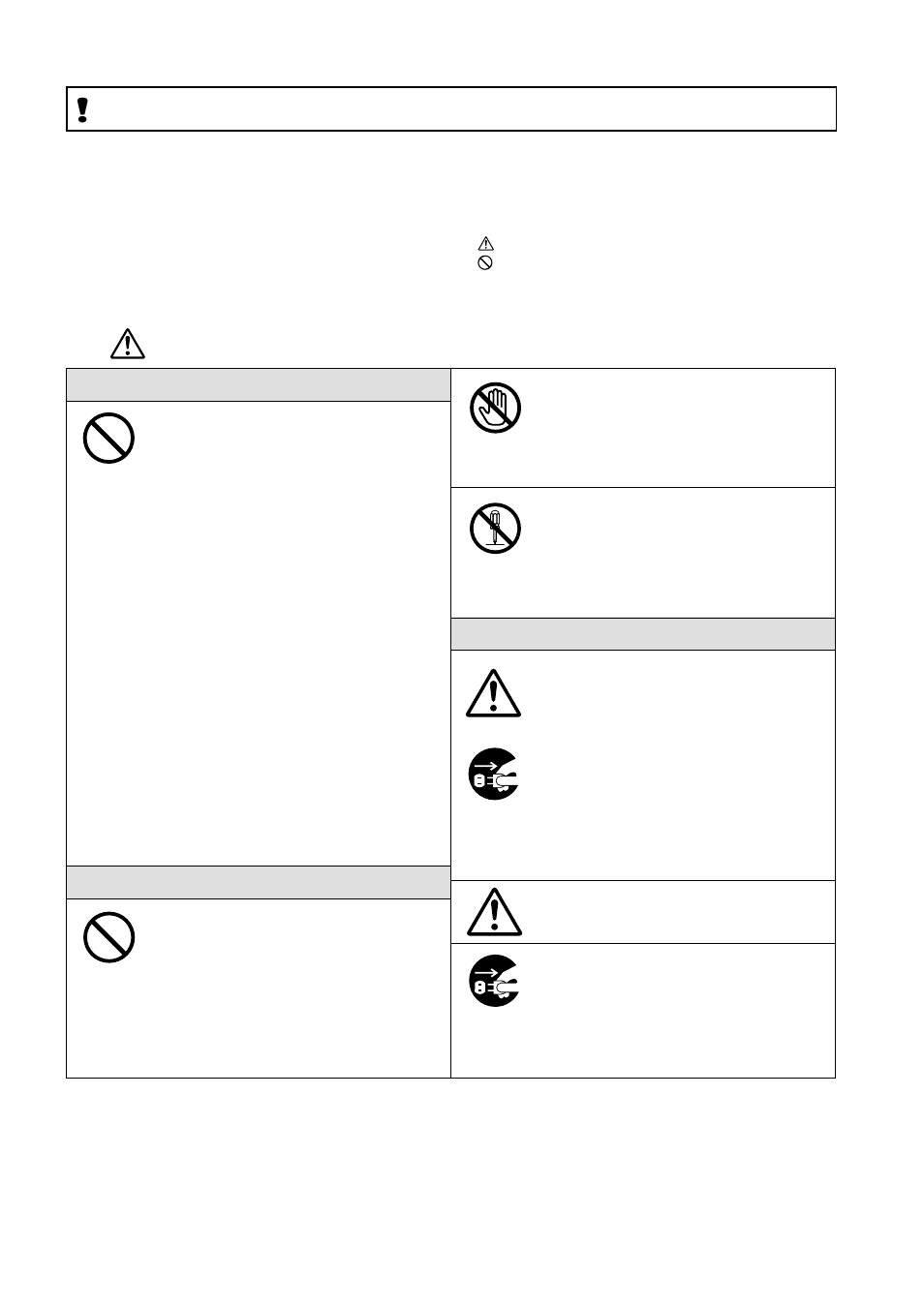 安全上のご注意 | Yamaha MX12/4 User Manual | Page 2 / 16