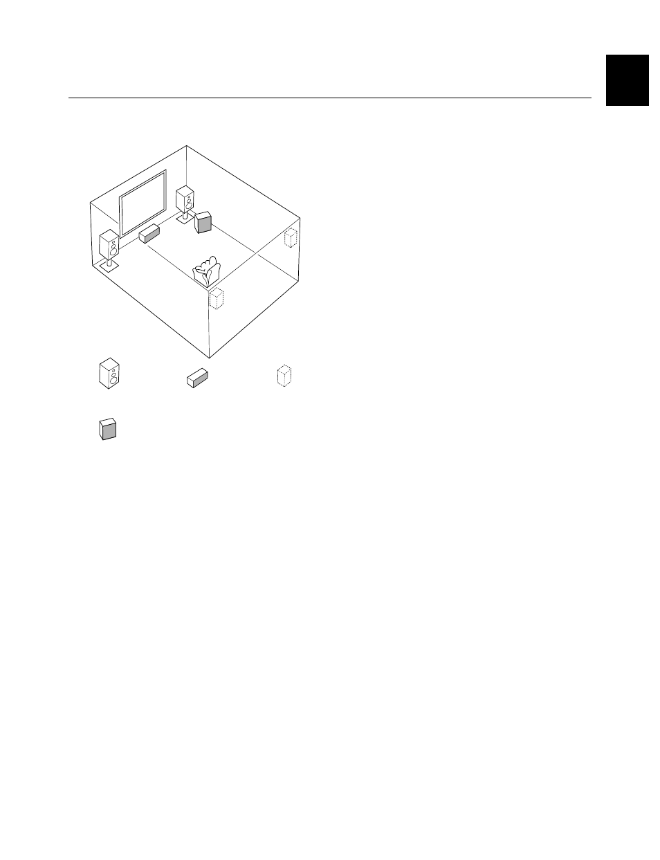 Speaker placement, 11 english | Yamaha RX-V595RDS User Manual | Page 11 / 67