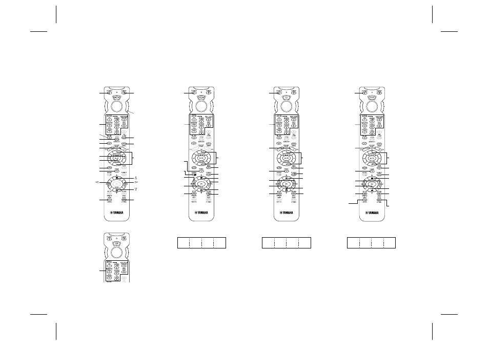 Quick reference card, Amp/tun dsp tape/md cd dvd/ld | Yamaha RX-V595RDS User Manual | Page 67 / 67