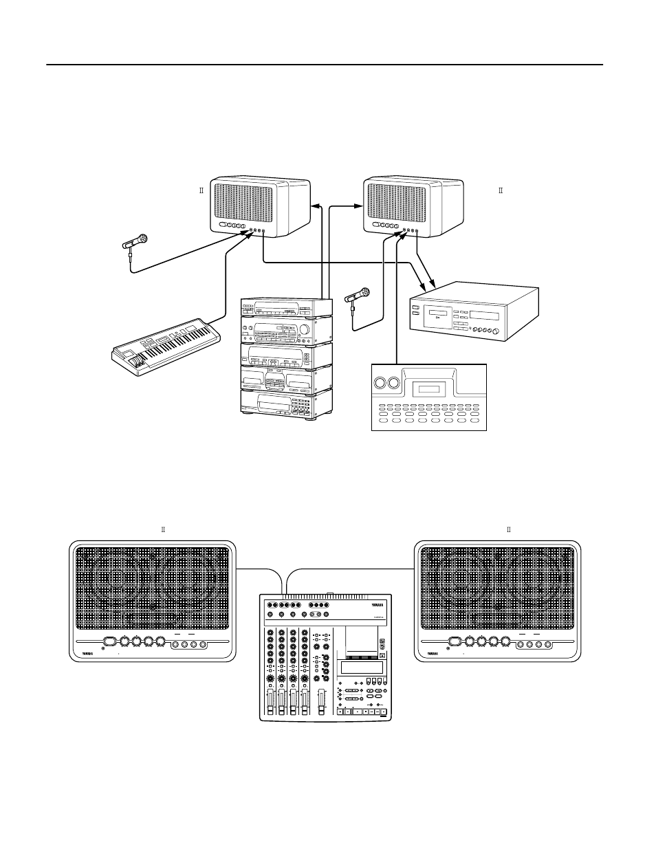 System-beispiel | Yamaha MS202II User Manual | Page 18 / 21