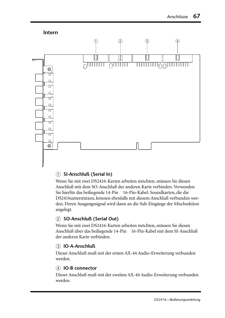Yamaha DS2416 User Manual | Page 67 / 161