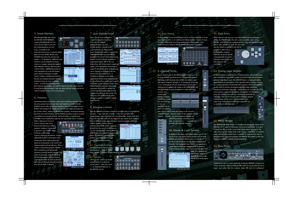 Yamaha DM 2000VCM User Manual | Page 5 / 12