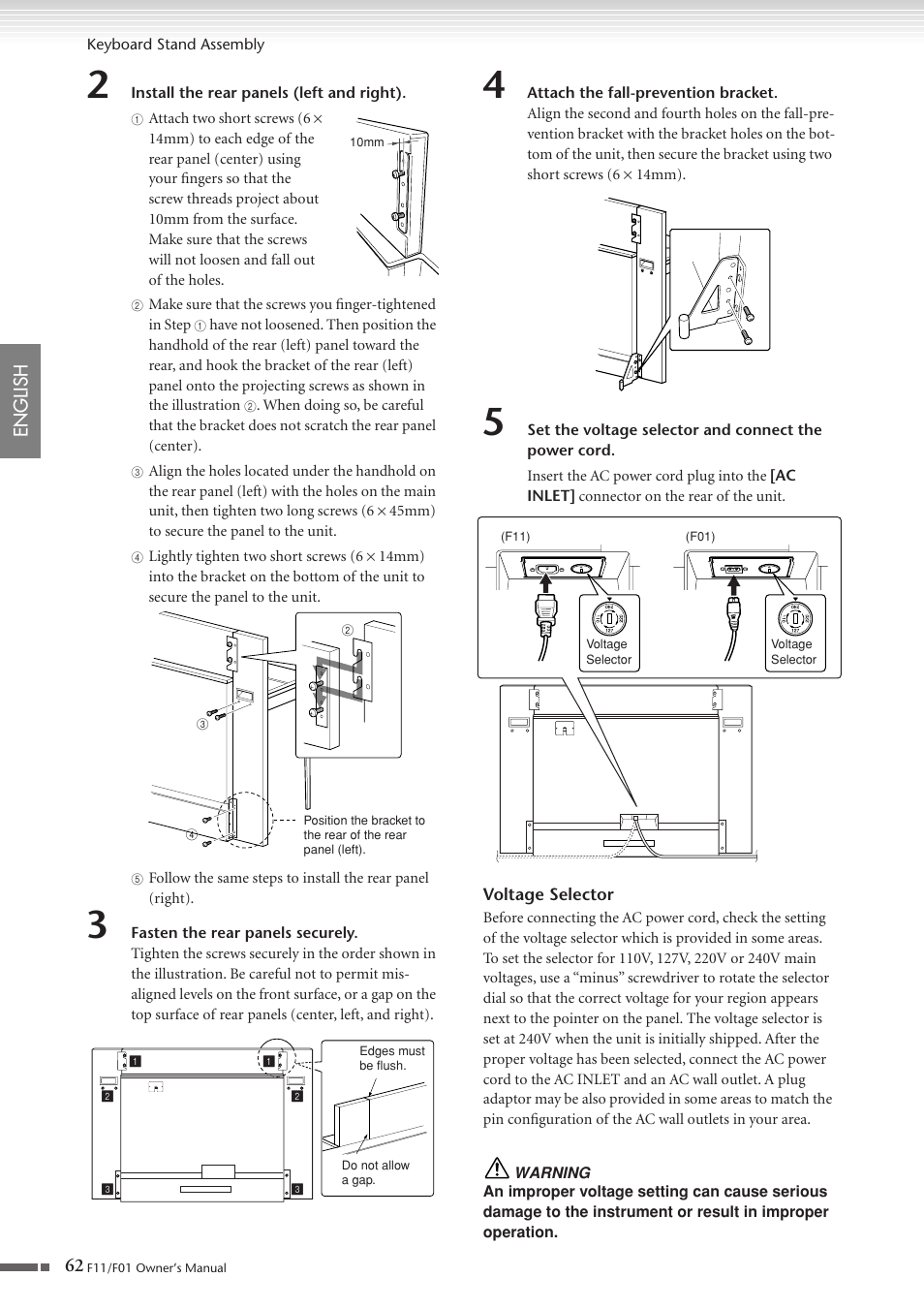 Yamaha F10 User Manual | Page 62 / 78