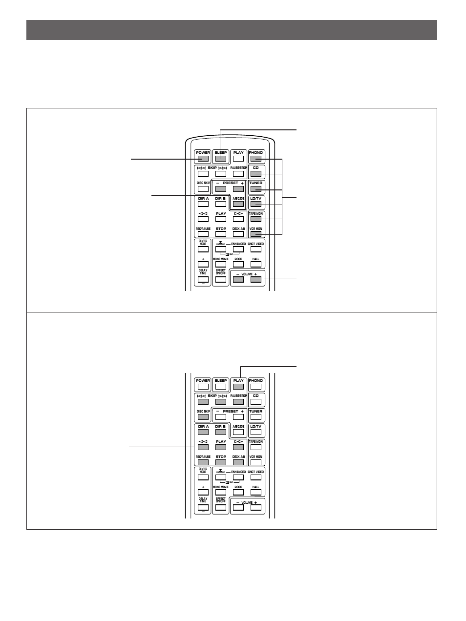 Remote control transmitter | Yamaha R-V98 User Manual | Page 25 / 29