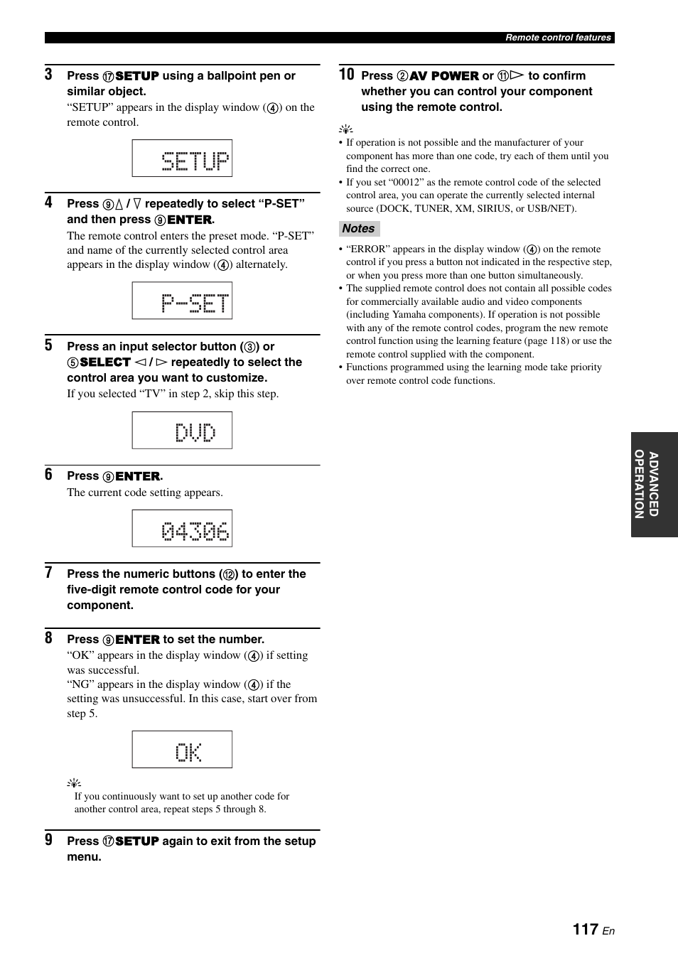 Yamaha RX-Z7 User Manual | Page 117 / 178