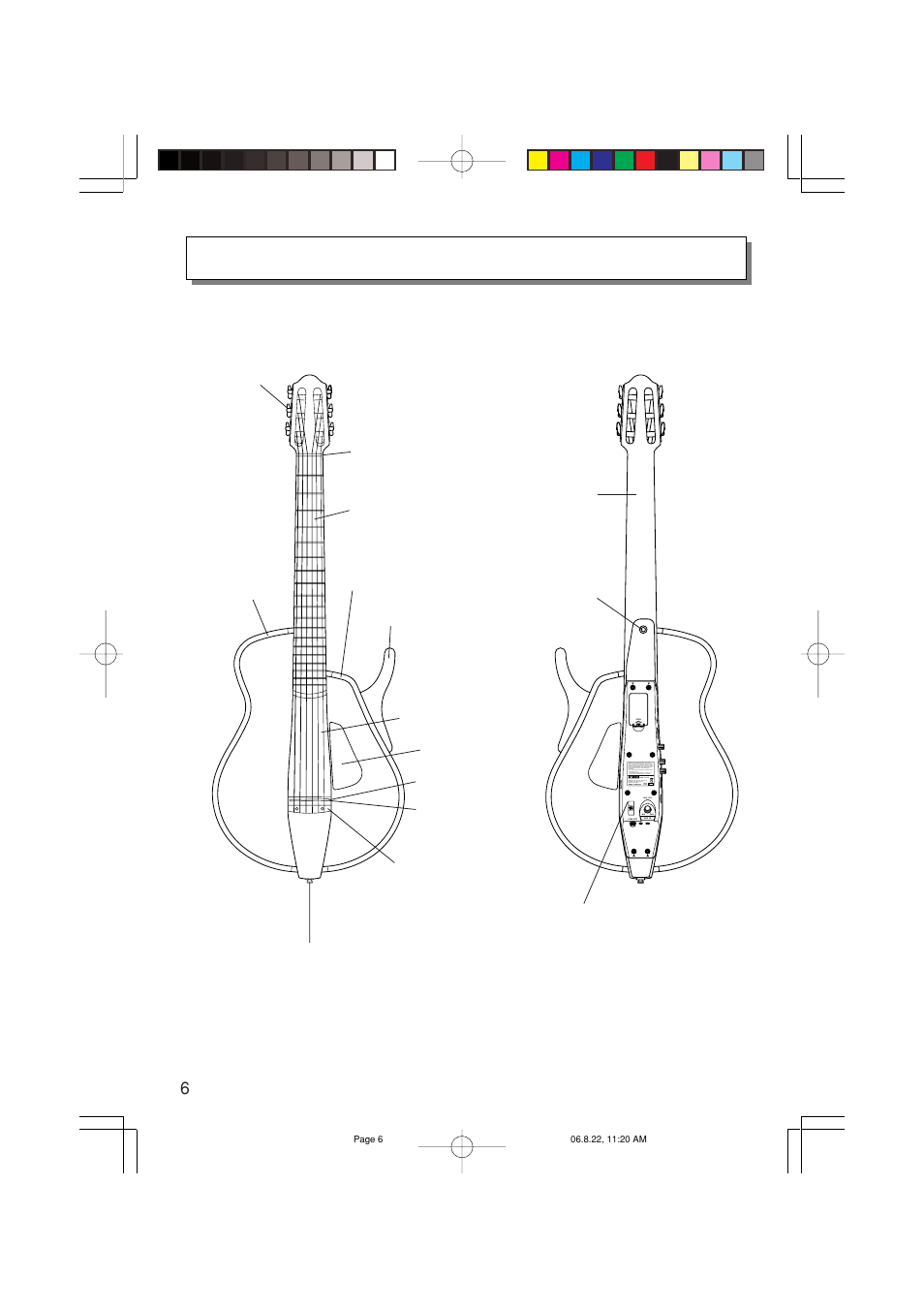 Yamaha SLG-100N User Manual | Page 6 / 17