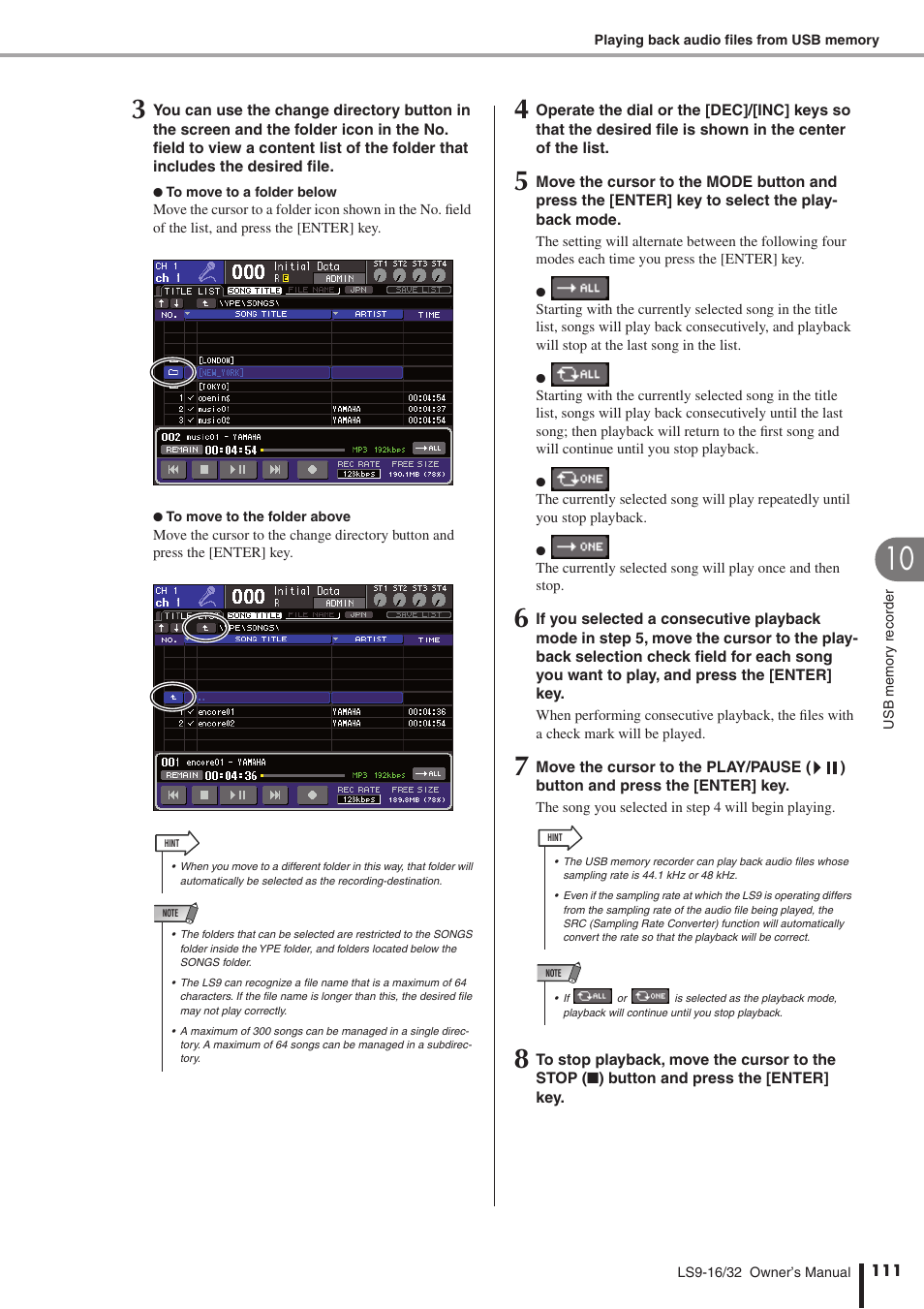 Yamaha WH39070 User Manual | Page 111 / 290