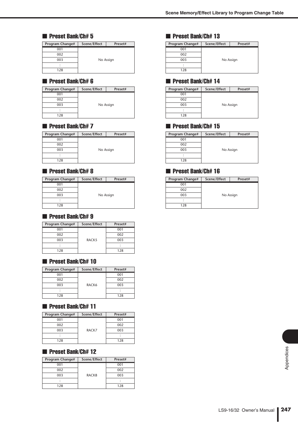 Yamaha WH39070 User Manual | Page 247 / 290