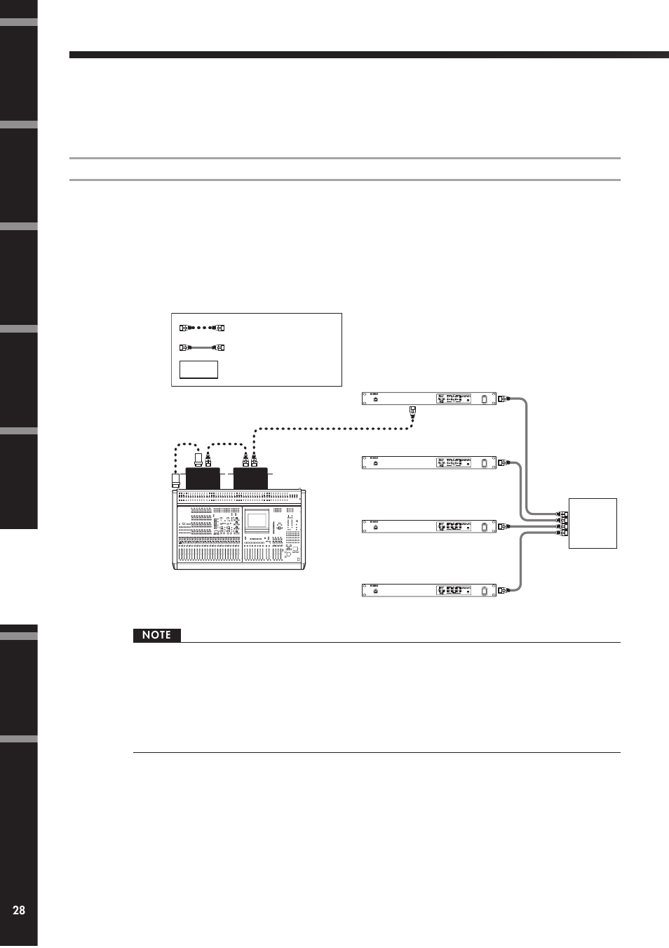 Ethersound端子を使った接続, デジタルミキサーからdme satelliteの内蔵ヘッドアンプをコントロール | Yamaha DME4io-ES User Manual | Page 28 / 48