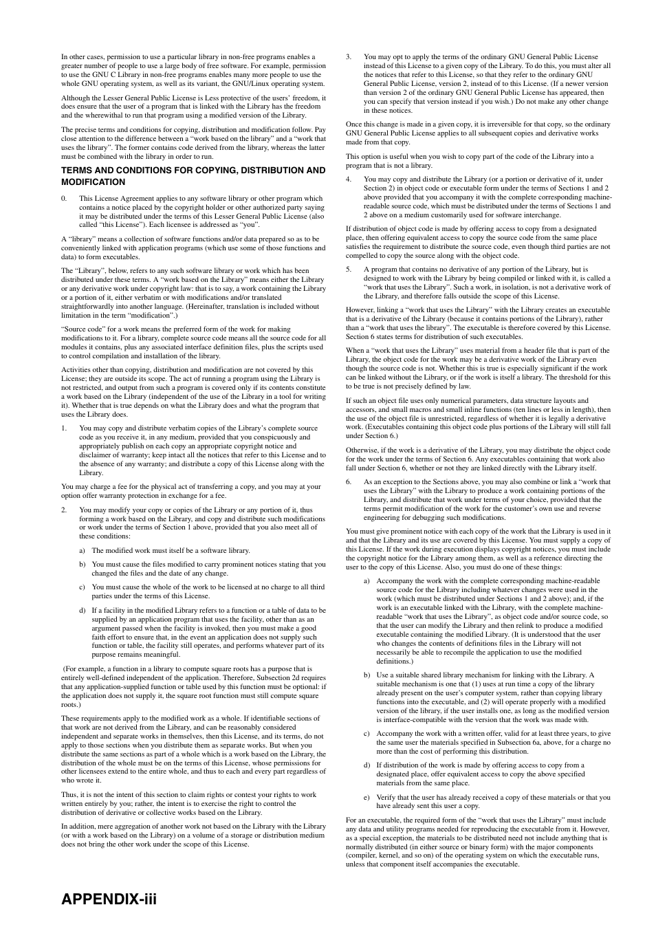 Appendix-iii | Yamaha RX-N600 User Manual | Page 126 / 132